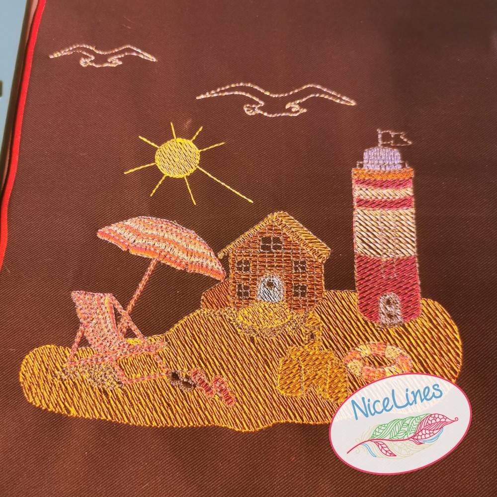 Stickdatei Set Endlich Urlaub!